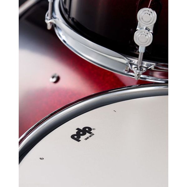 DW PDP CM5 Std. Red/Blk Shell Kit