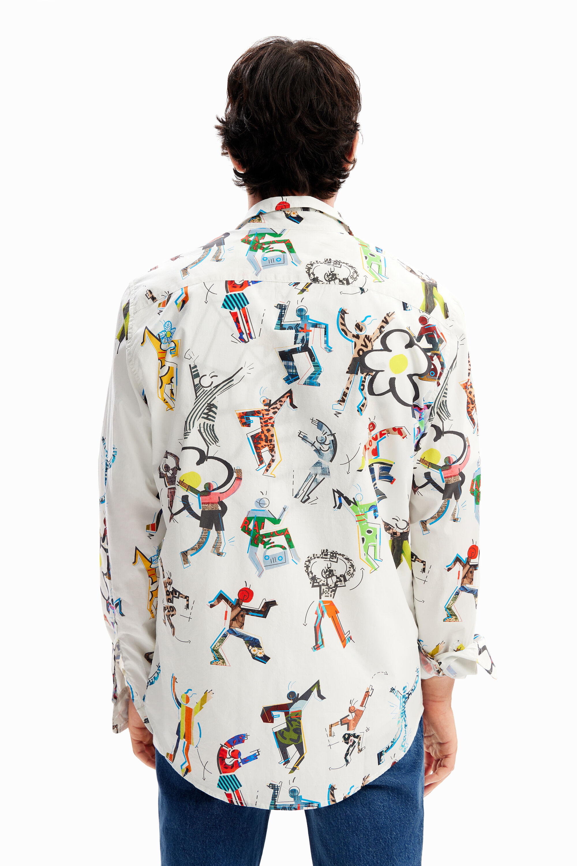 camisa com bonecas dançantes