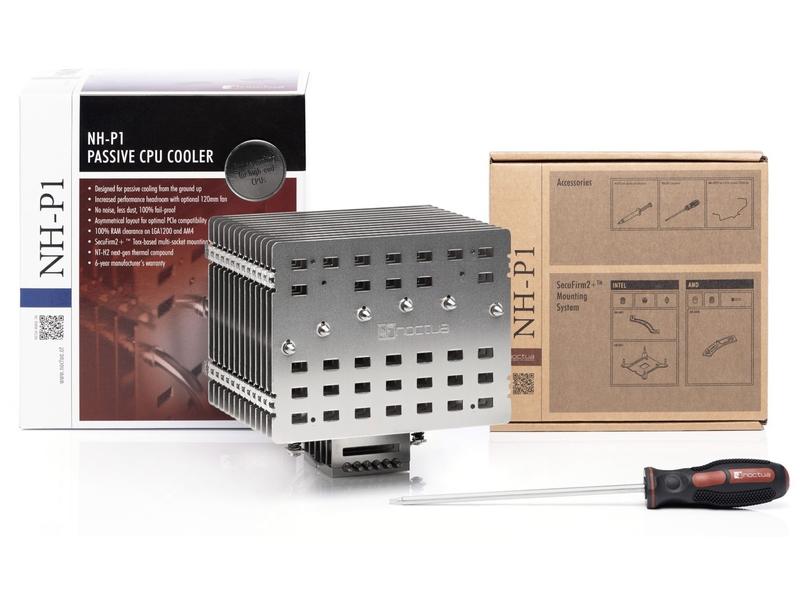 Noctua CPU-Kühler NH-P1 Passiv-CPU-Kühler für Intel- und AMD-Systeme