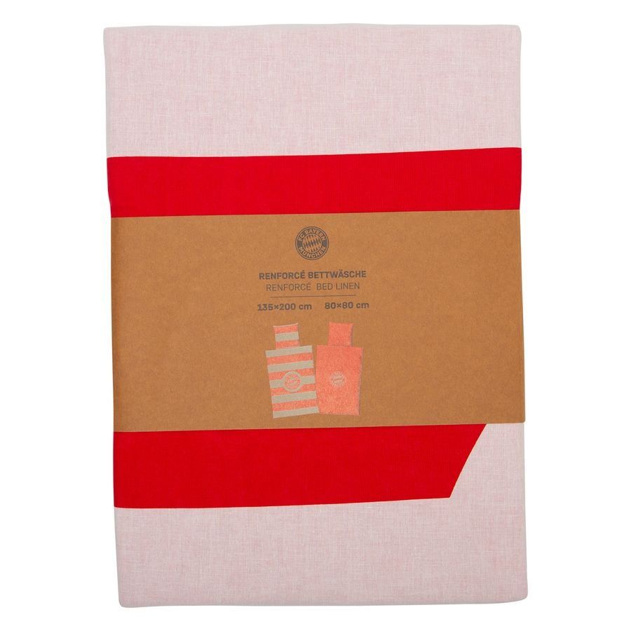 Bayern Munich Ensemble de Literie - Rouge/Blanc