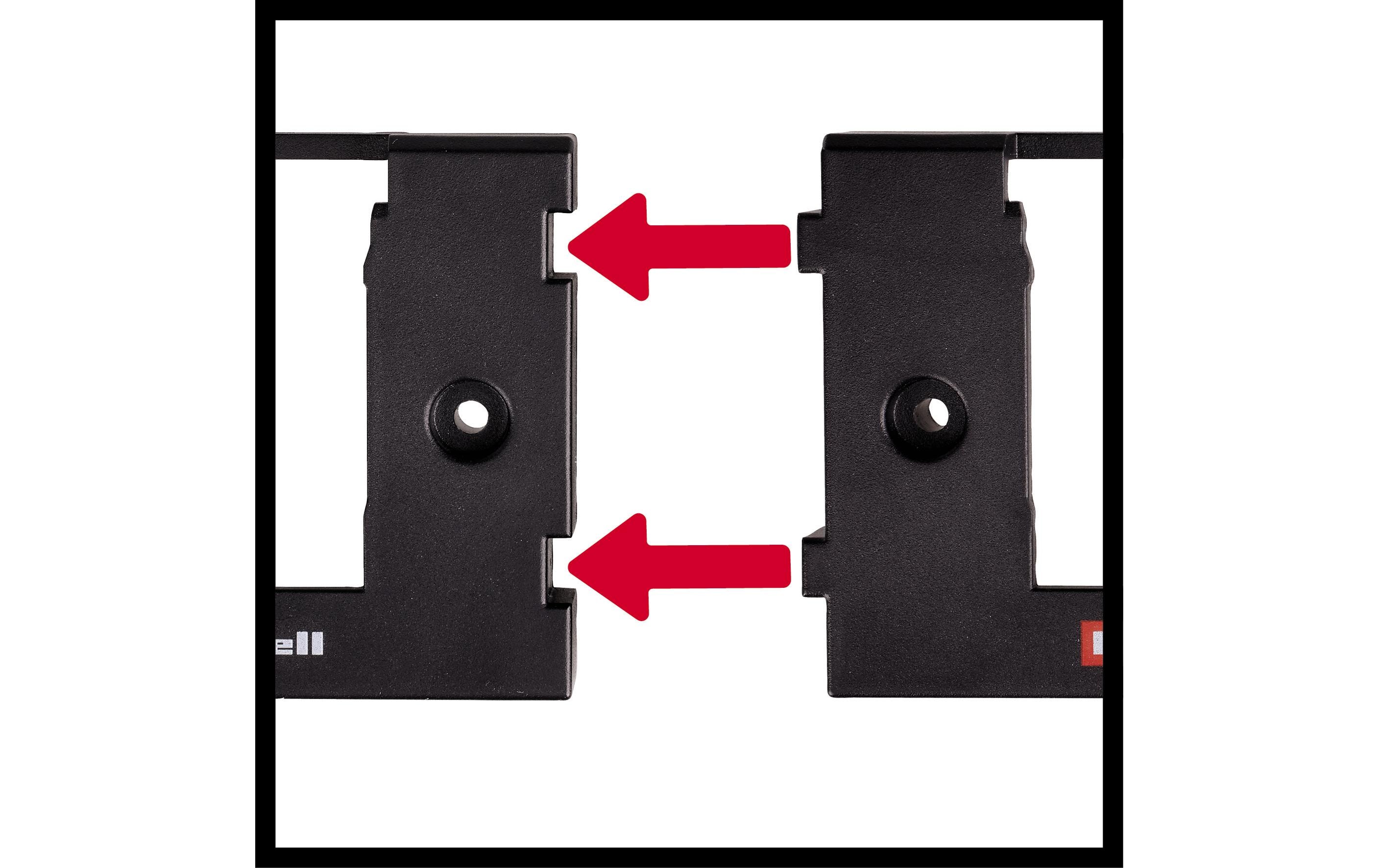 Halterung für Power X-Change AkkusAkku-Wandhalterung für maximale Flexibilität