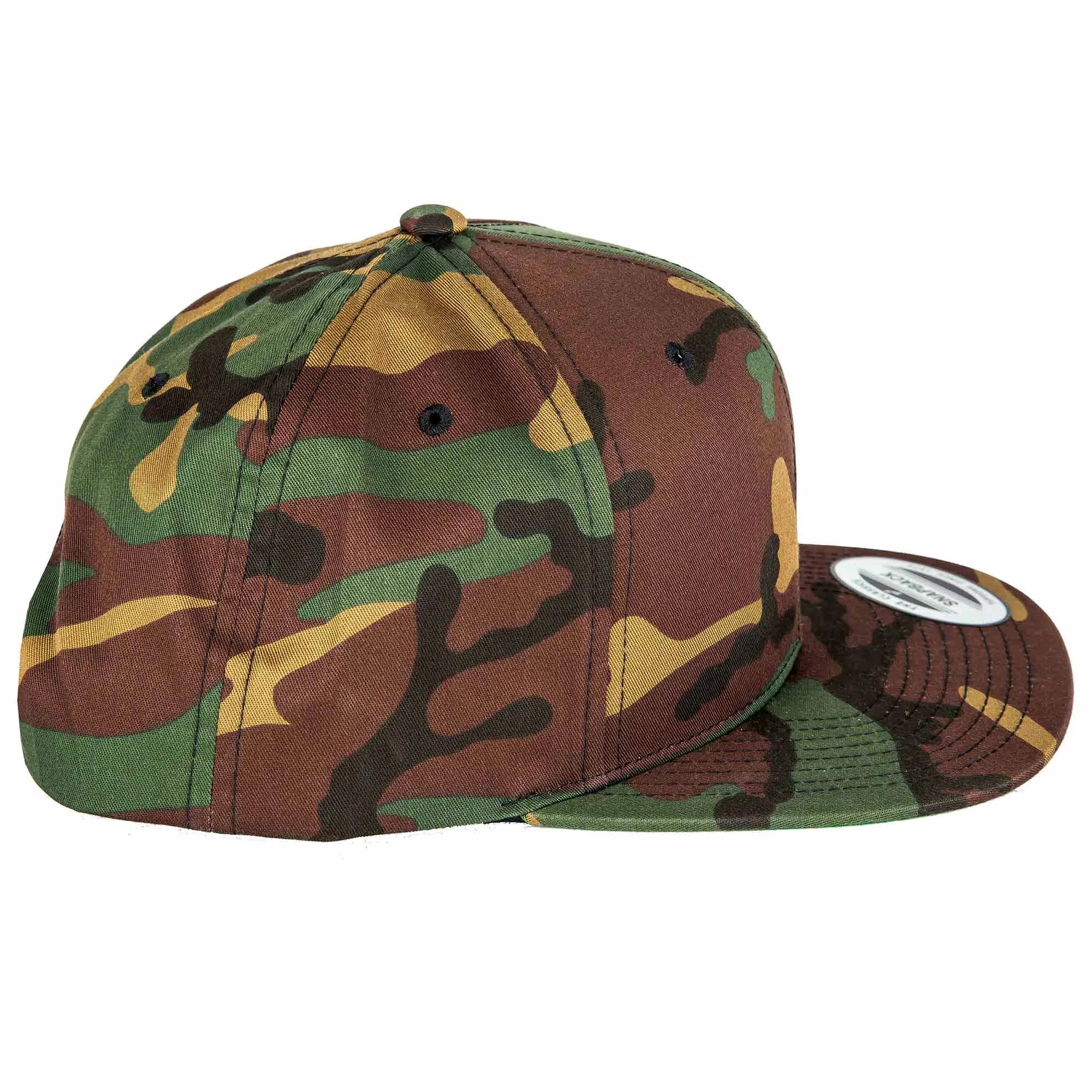 Flexfit -  Flexfit Cap Camo Classic Snapback woodland
