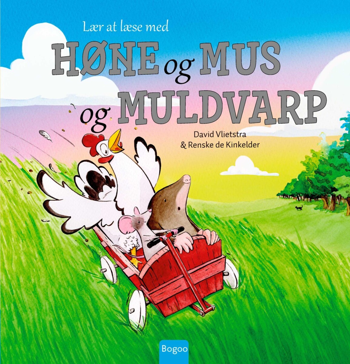 Lær At Læse Med Høne Og Mus Og Muldvarp - David Vlietstra - Bog