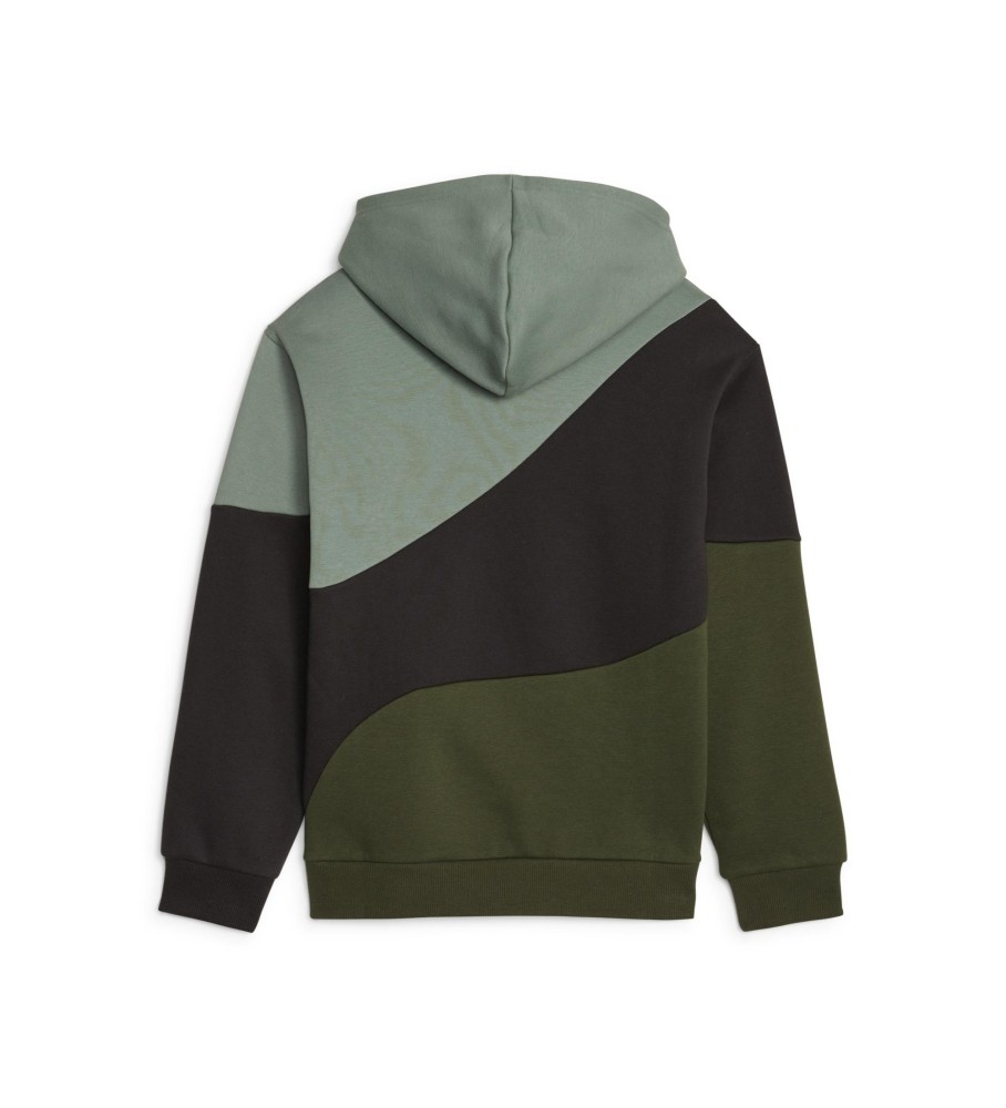 Moletom Puma Power Cat, verde claro