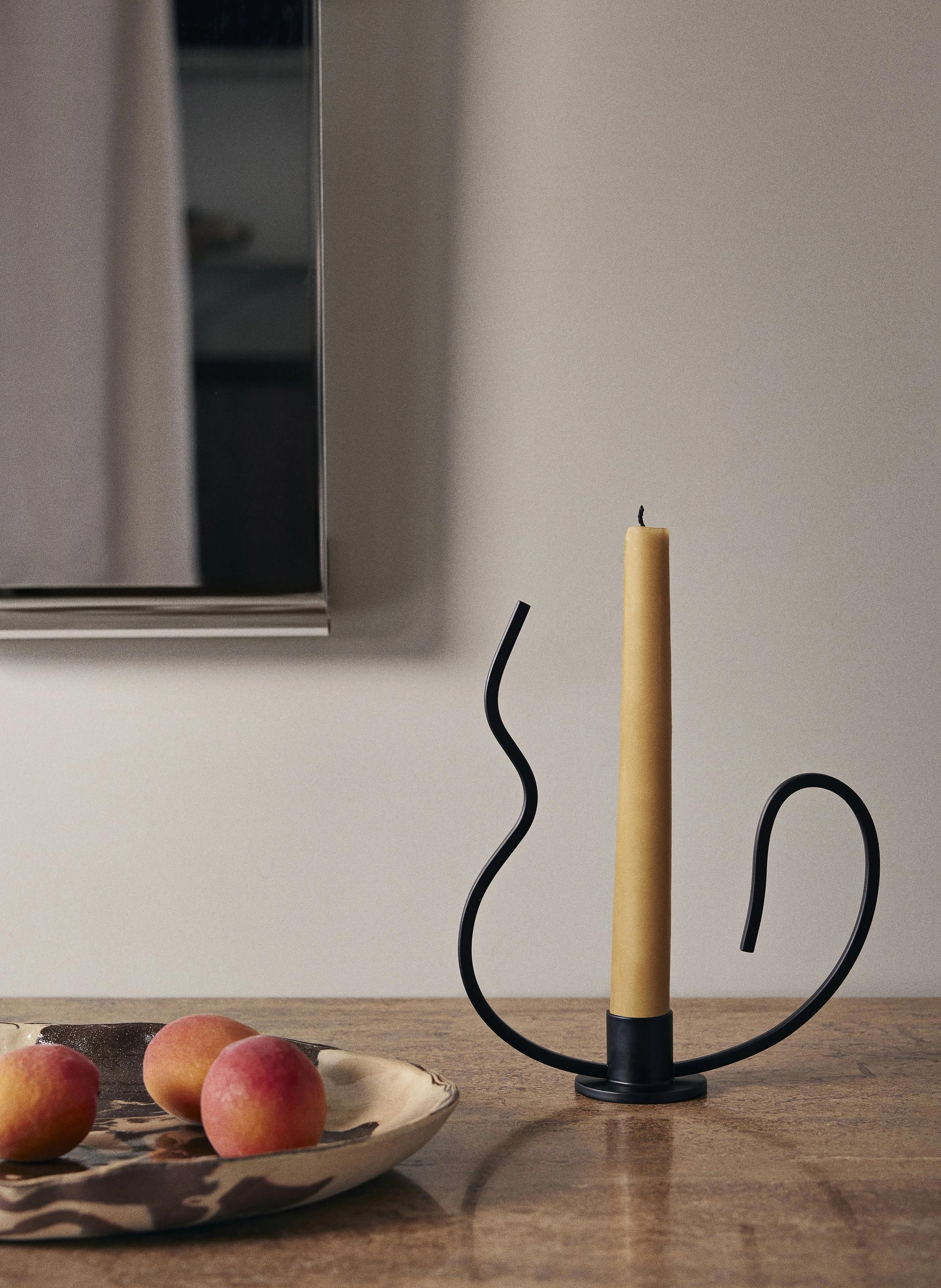 Ferm LIVING Kerzenhalter VALSE LOW