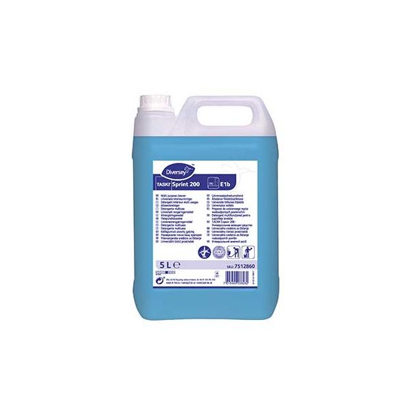 Sprint Detergente Multiusos 200 Neutro c/Secagem Rapida 5L