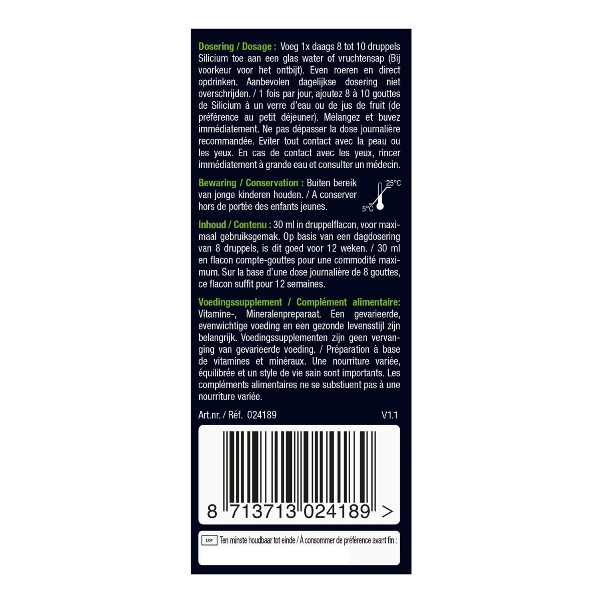 Silicium Druppels 30 ml