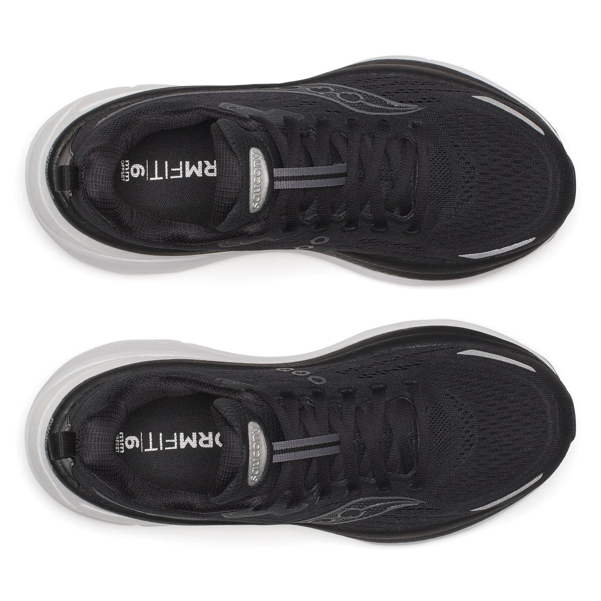 Saucony Hurricane 25 Womens Black/White