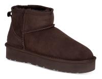 Vintersko 10003 PLAT dark brown Mørkbrun