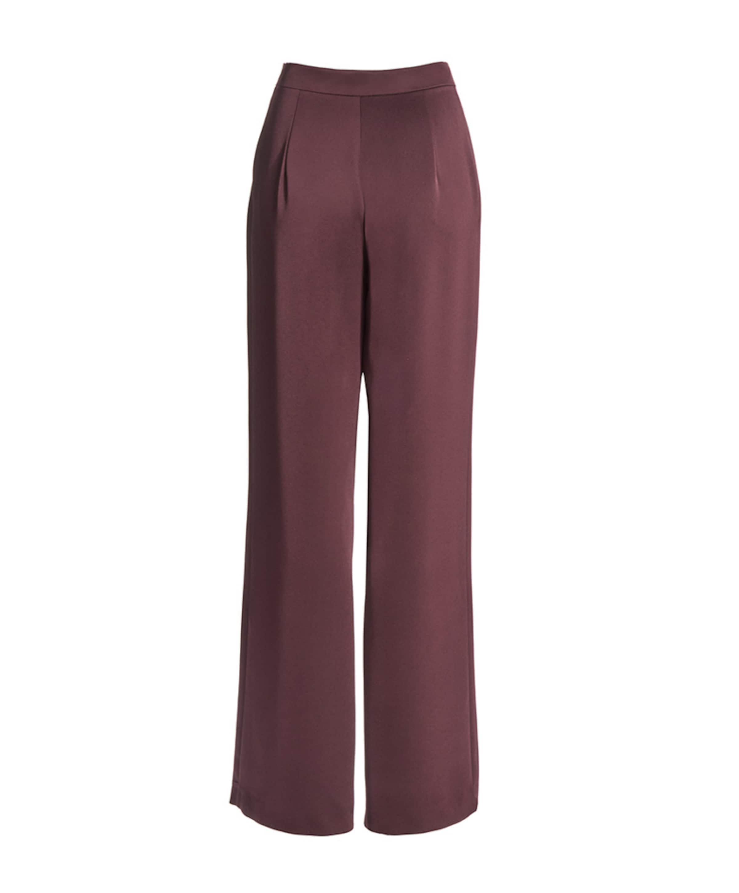 Swing Hose aus Satin 3AJ02400 dames pantalon bordeaux