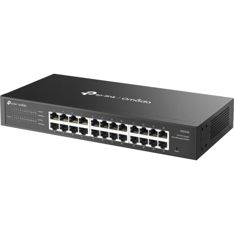 TP-Link Omada ES224G commutateur réseau Géré L2 Gigabit Ethernet (10/100/1000) Noir