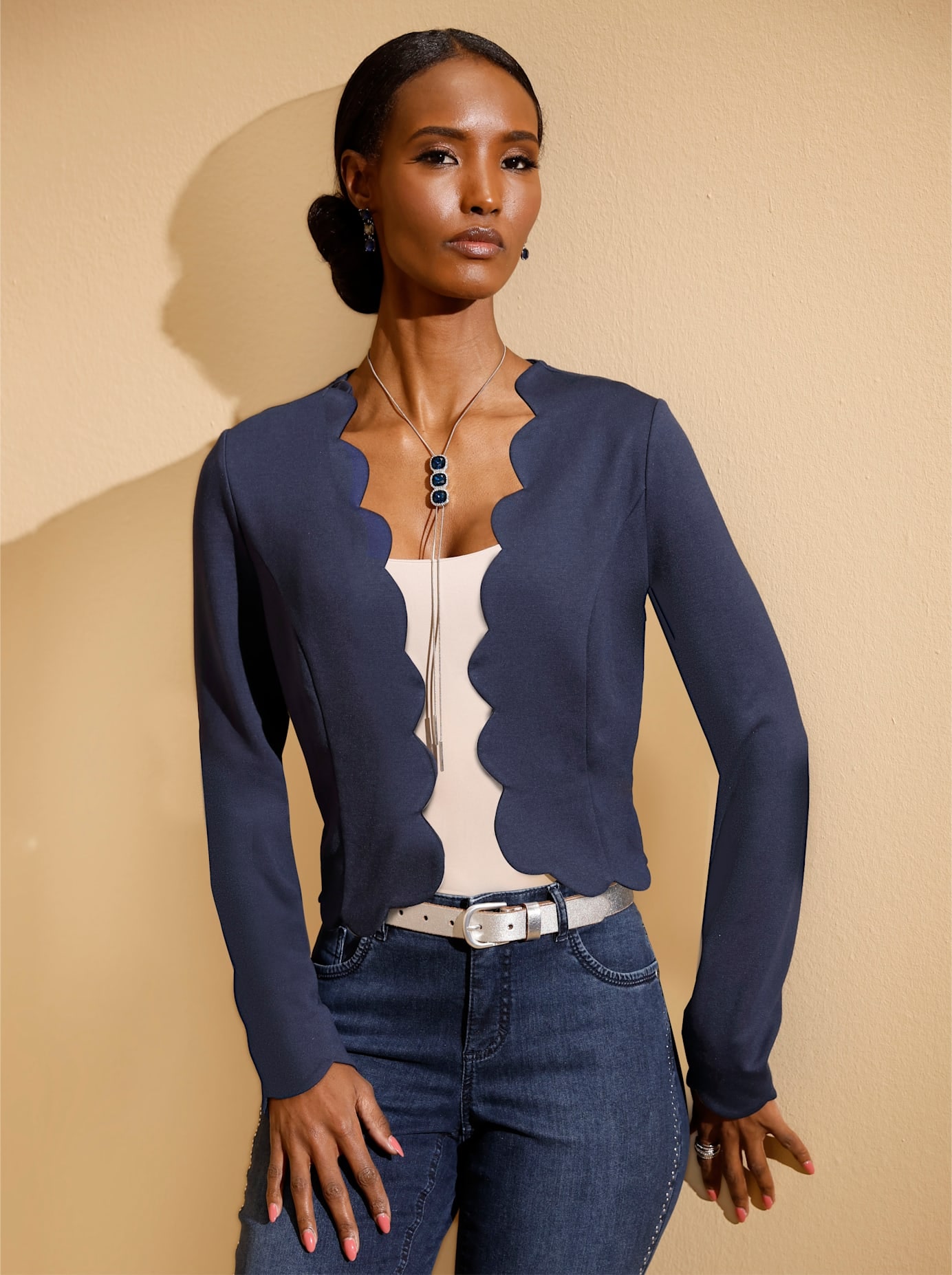creation L Shirtjacke »Jersey-Shirtjacke«, 1 Stk.