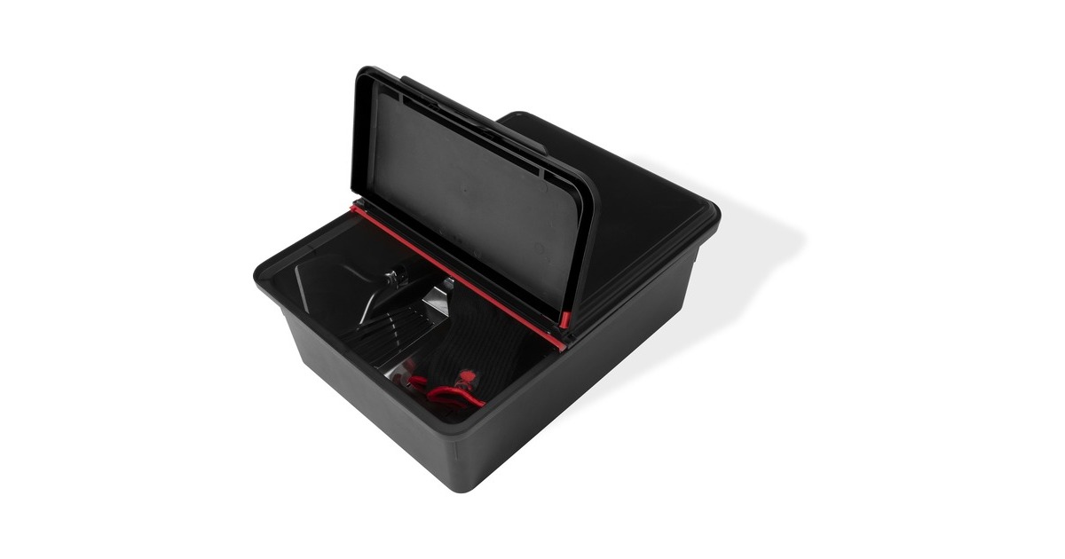 WeberWorks-opbergbox voor buiten opslag  (Zwart/rood)