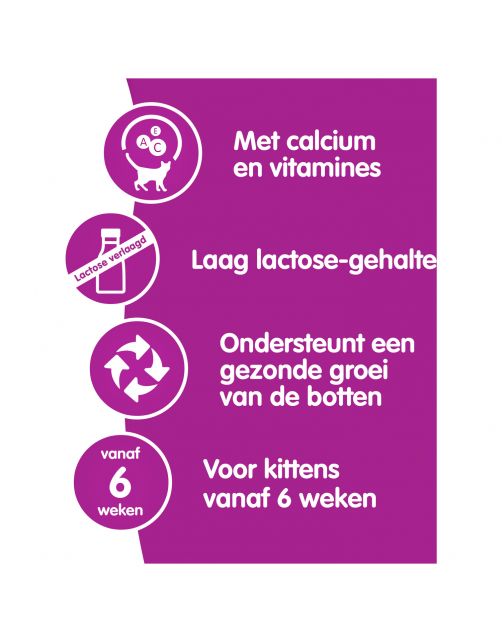 Whiskas Catmilk 3-Pack - Kattensnack - Melk 3x200 ml