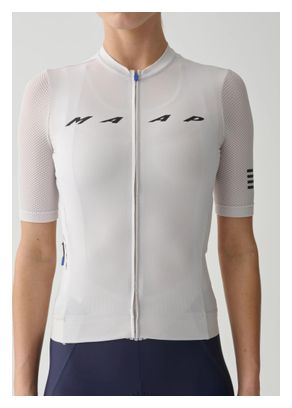 Maillot Manches Courtes Maap Evade Pro Base 2.0 Femme Blanc