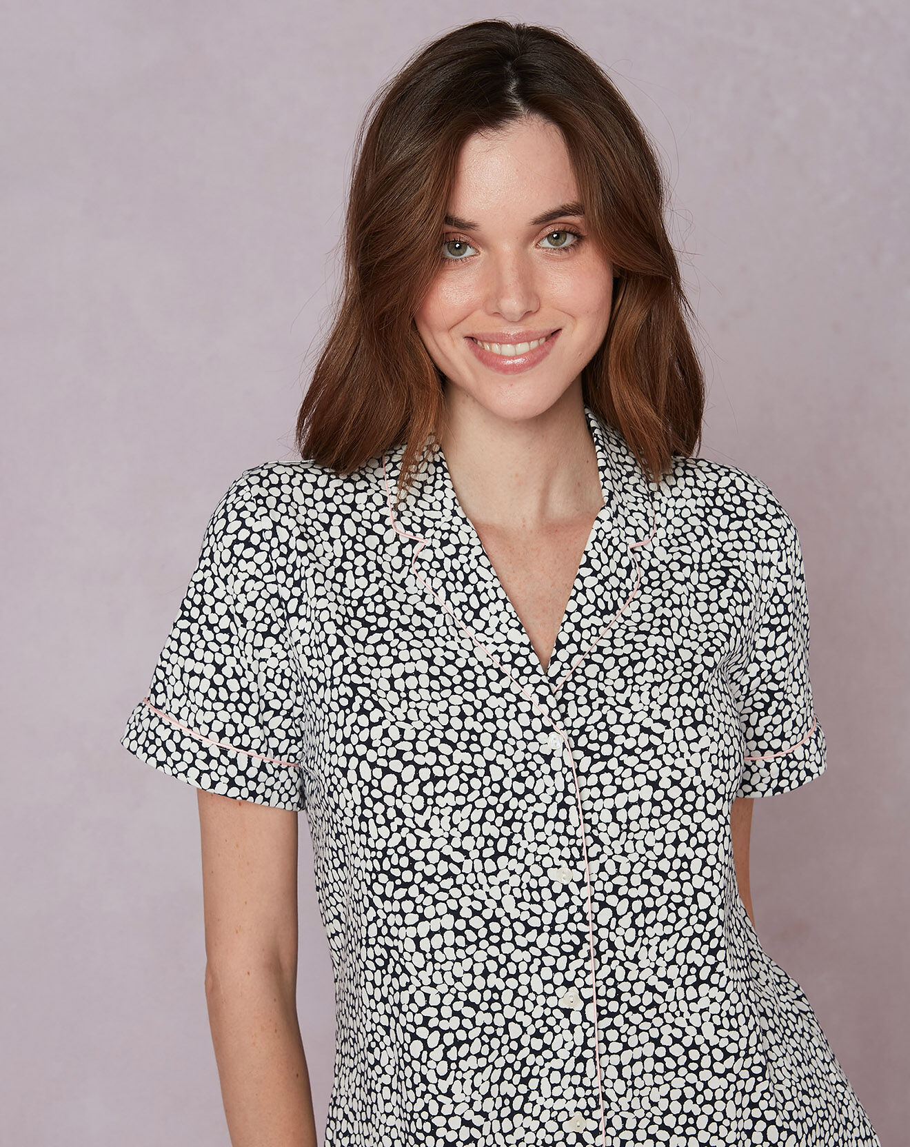 Le Chat Pyjama Lovinyou marine/écru