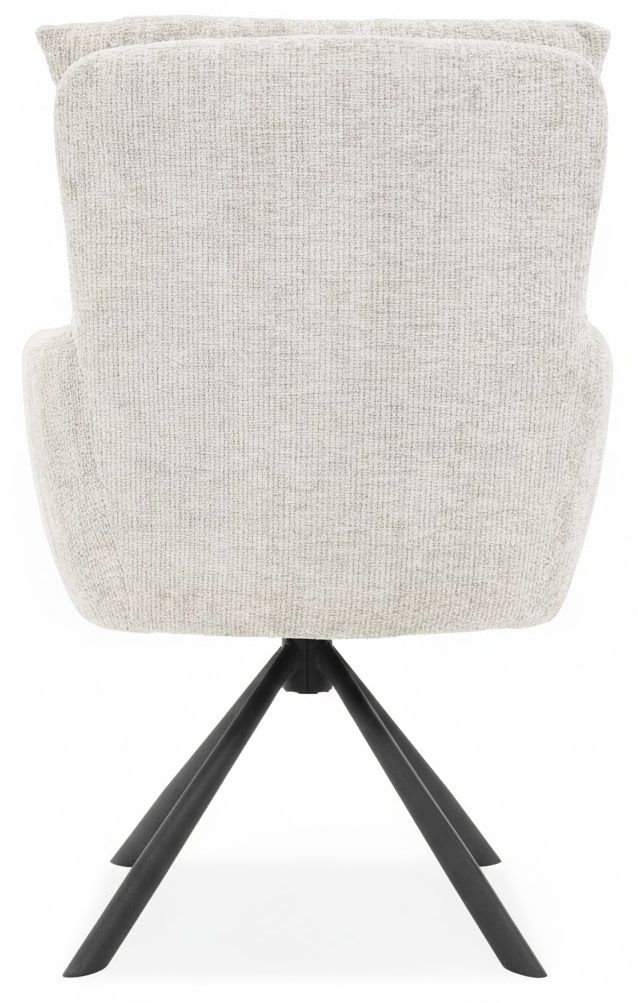 Eetkamerstoel Cremona 02 - Zwart Sylvia B61 x D66 x H73 cm