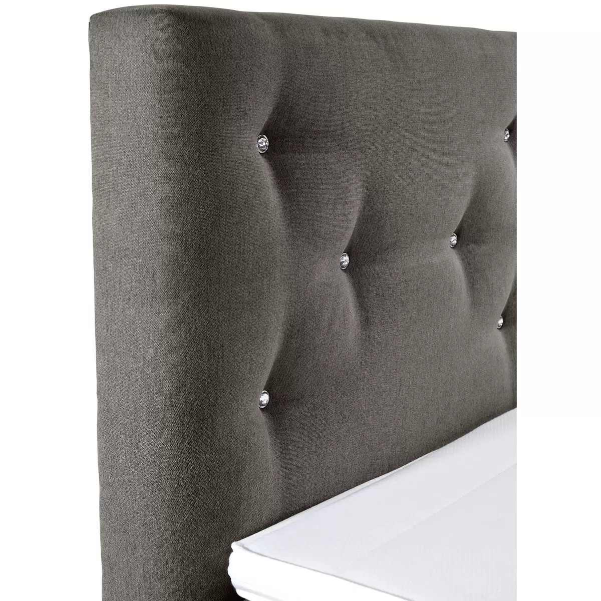 Boxspringbett Luminosa 180 x 200 Grau