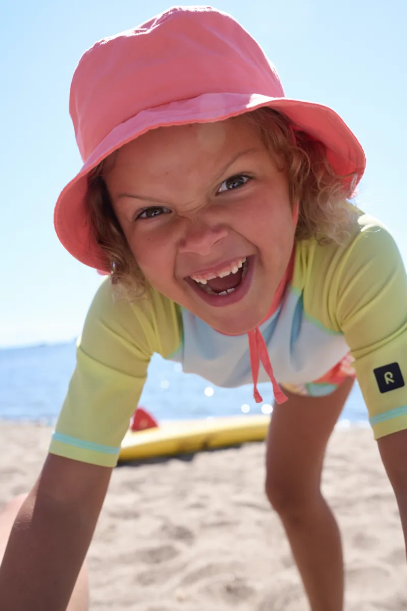 Reima Kids' Rantsu Sunhat Sunset Pink