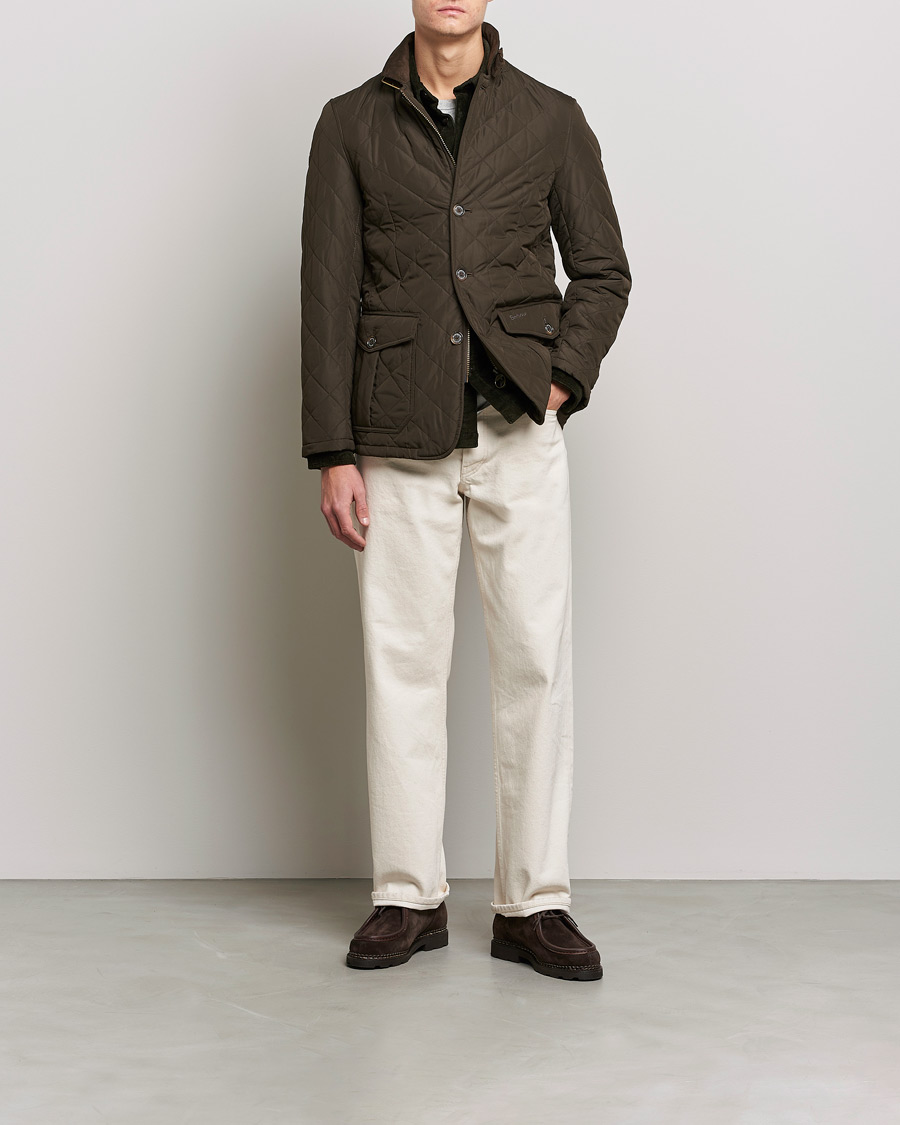 Barbour Lifestyle Quilted Lutz Jacket Olive