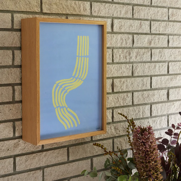 Hübsch Interior - Hello Rahmen, 80 x 80 cm, Eiche