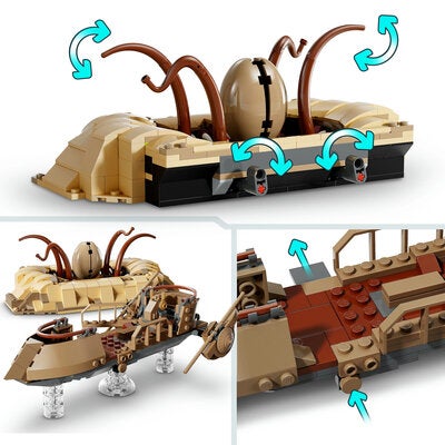 LEGO Star Wars TM 75396 Desert Skiff og Sarlacc Pit