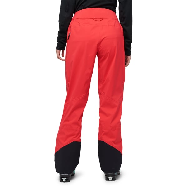 Pantalon de ski BLACK DIAMOND W RECON LT STRETCH PANTS CORAL RED