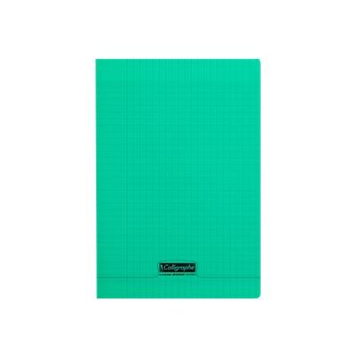 Calligraphe 8000 - Cahier polypro A4 (21x29,7 cm) - 96 pages - petits carreaux (5x5 mm) - vert