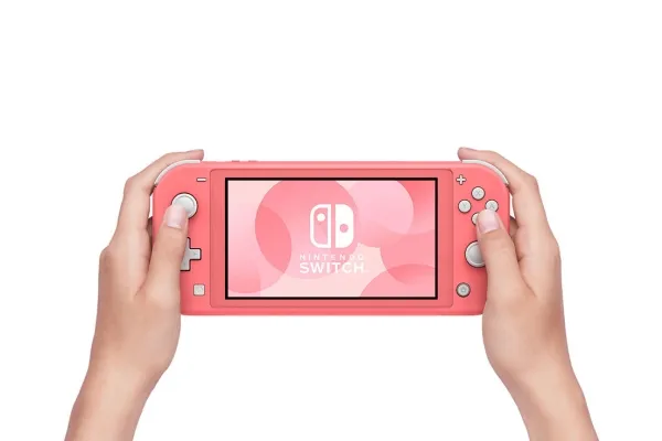 Nintendo Switch Lite - Håndholdt spillekontrolenhed - Koral