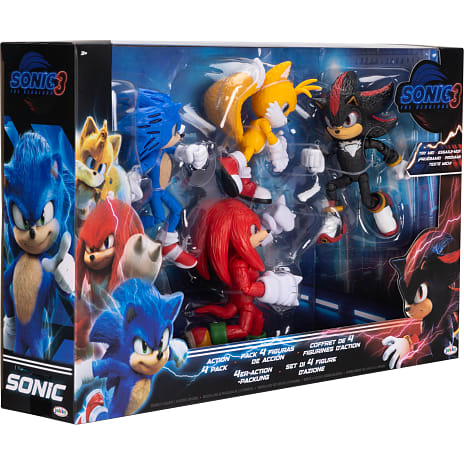Sonic 3 figursæt 13 cm