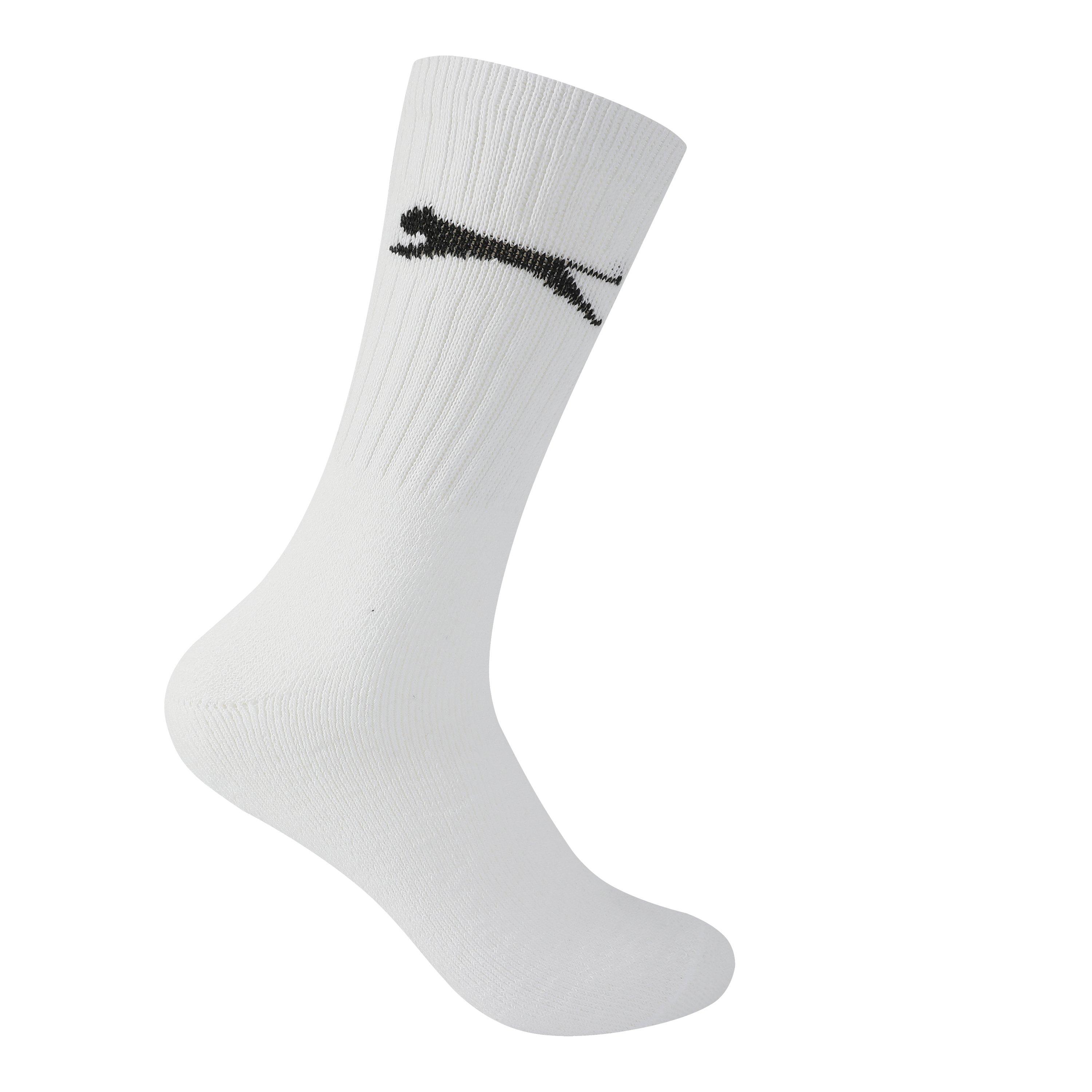Slazenger 5 Pack Crew Socks Mens