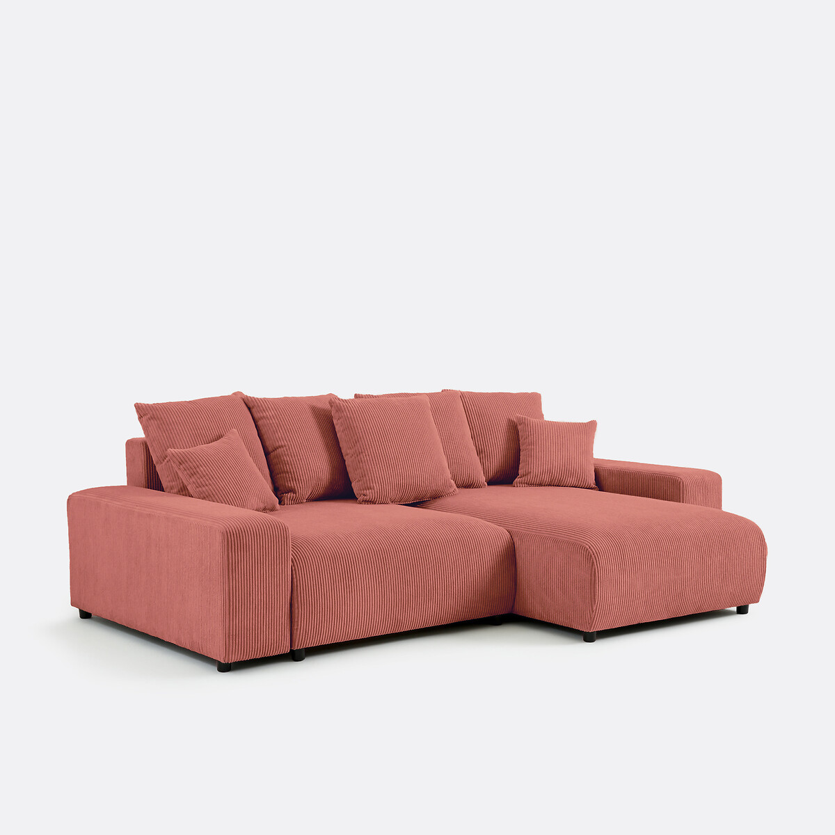 LA REDOUTE INTERIEURS<br>Sofá reversível de canto, LOMI