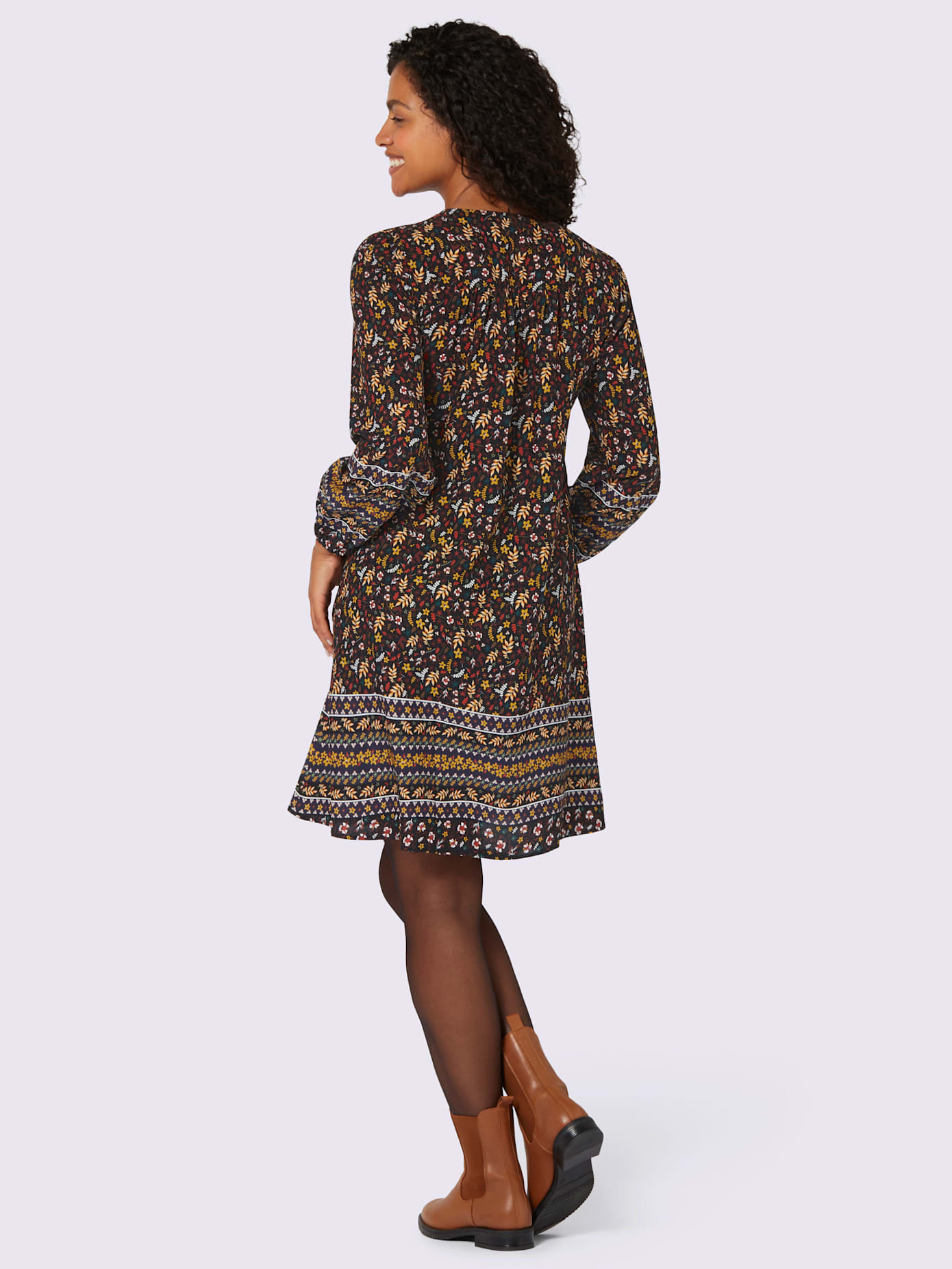 Robe imprimée qualité tissée