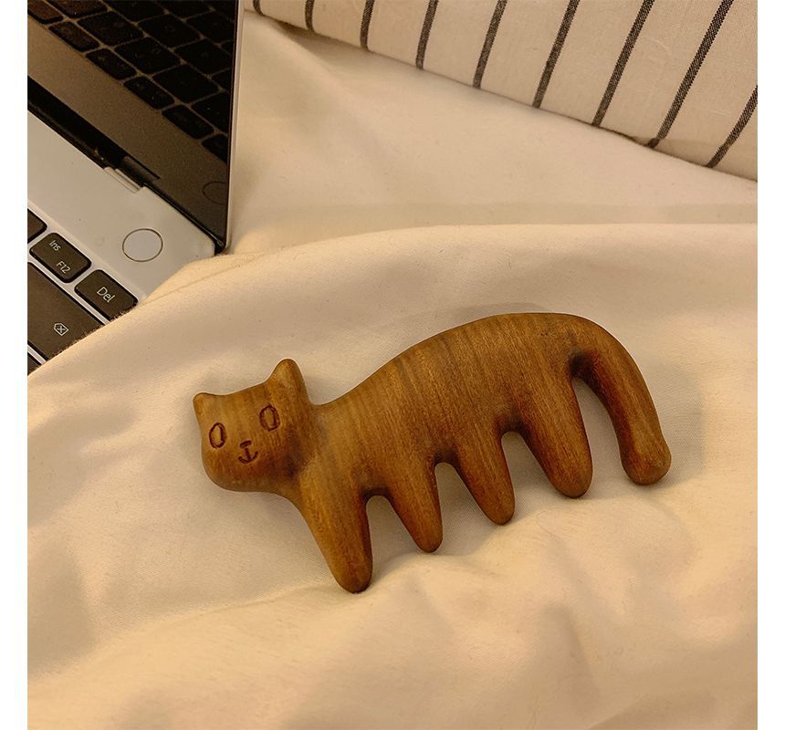 Miumi - Houten haarkam (verschillende designs)