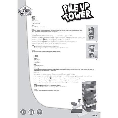 Games for Fun Pile up Tower familiespil