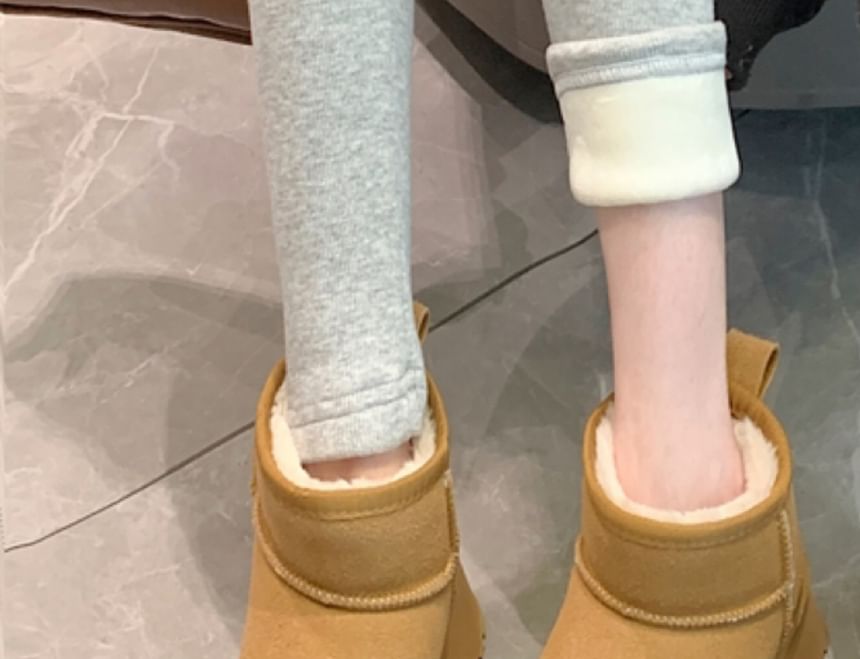Sofaerie - Sweatshirt met ronde hals en effen fleece / effen legging