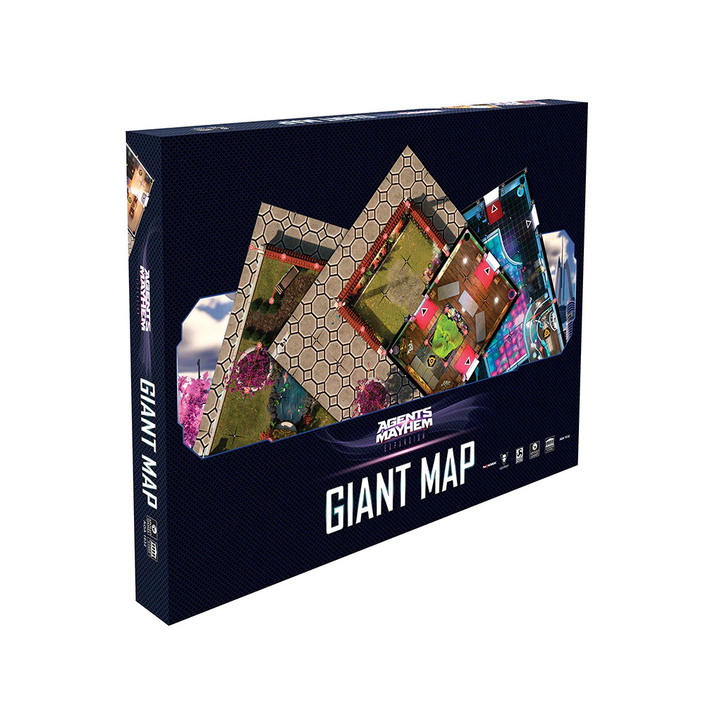 Agents of Mayhem Giant Map Tiles Expansion