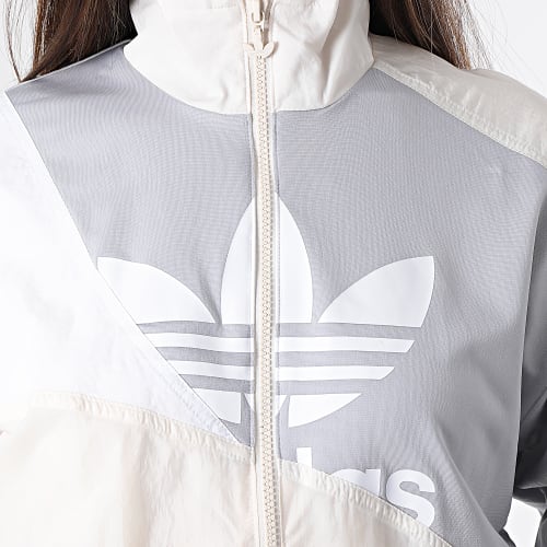 Veste Zippée Femme HC7054 Beige Gris
