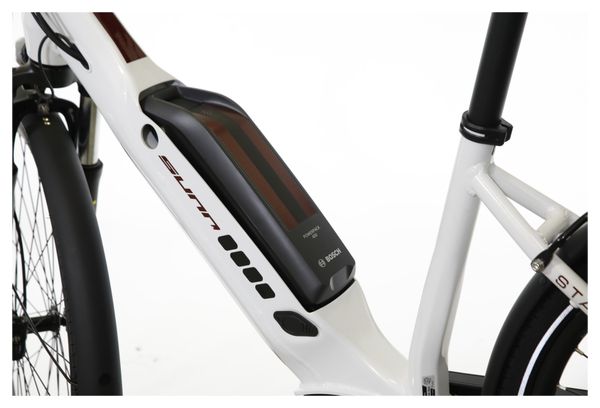 Vélo d'Exposition - Vélo de Ville Électrique Sunn Urb Start Shimano Altus/Tourney 8V 400 Wh 700 mm Blanc 2023