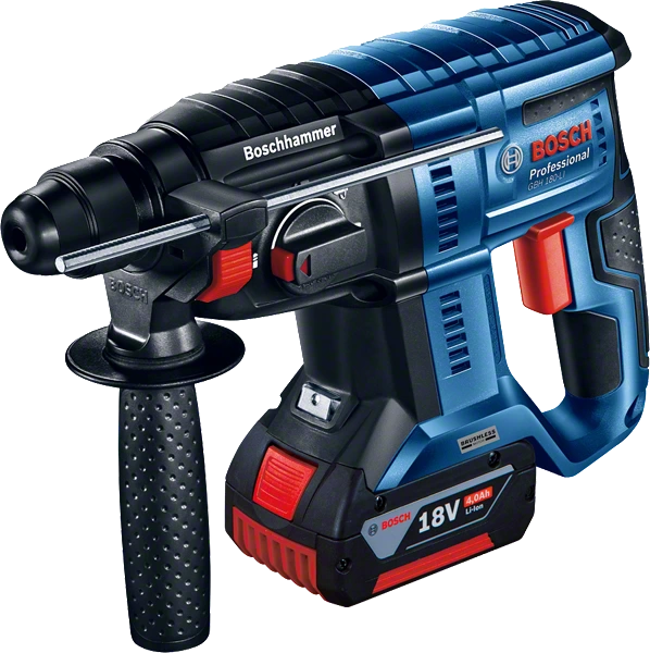BOSCH COMBI-SET OF 3 TOOLS: GSB + GWS + GBH + 2 GBA 18V 5.0AH BATTERIES + PROCORE18V 5.5AH + GAL PROFESSIONAL