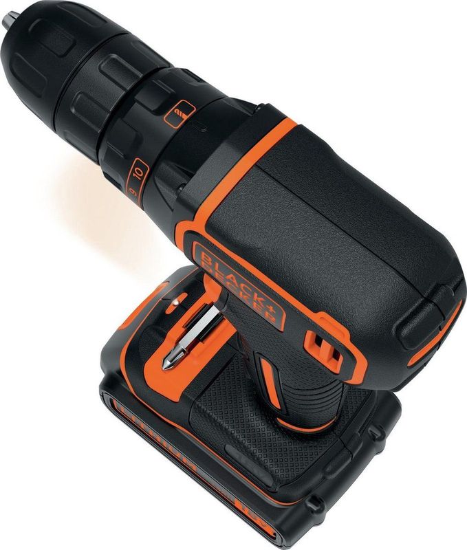 BLACK+DECKER BDCDC18-QW Accuboormachine - 18V - met schroeffunctie - inclusief accu en lader
