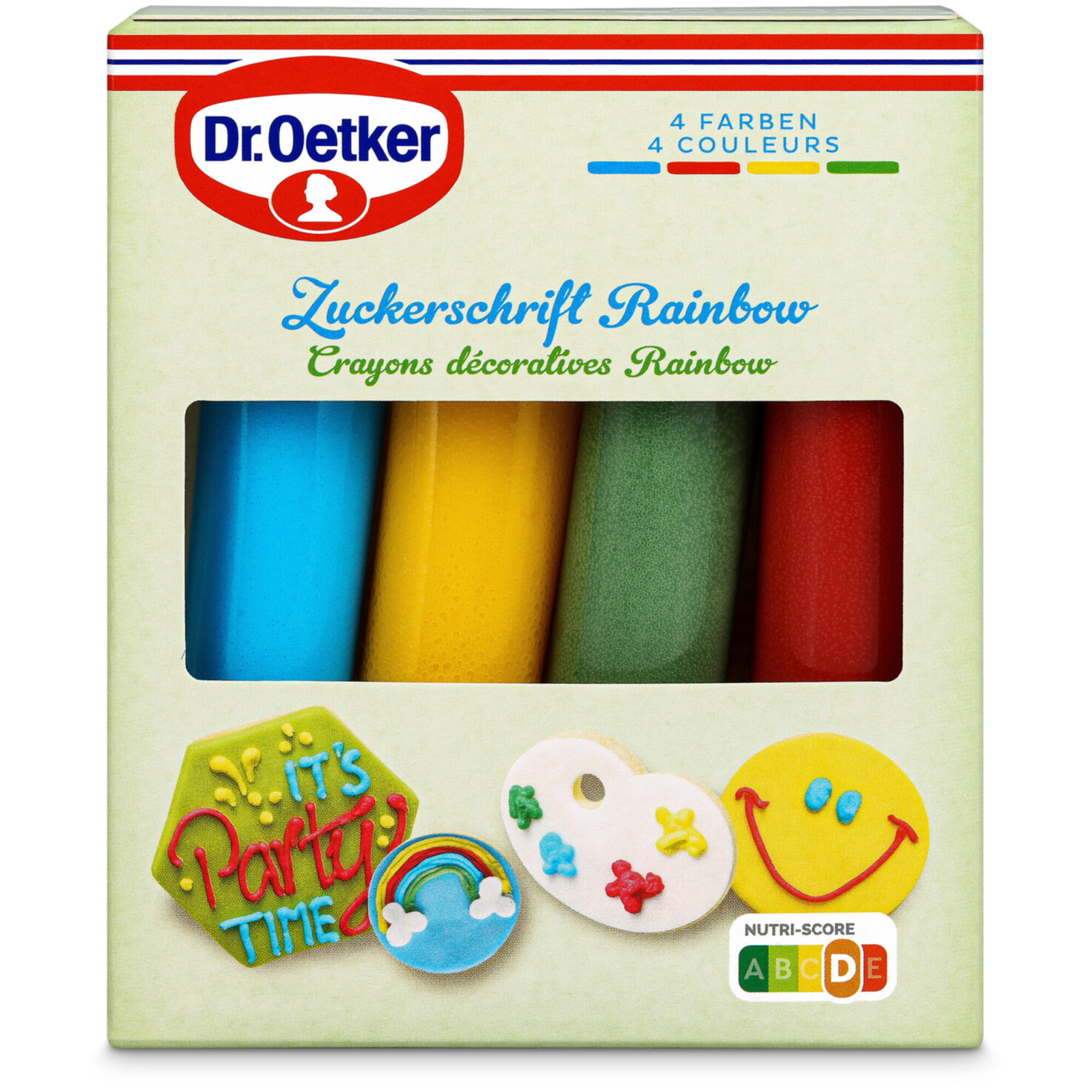Dr.Oetker Zuckerschrift Rainbow
