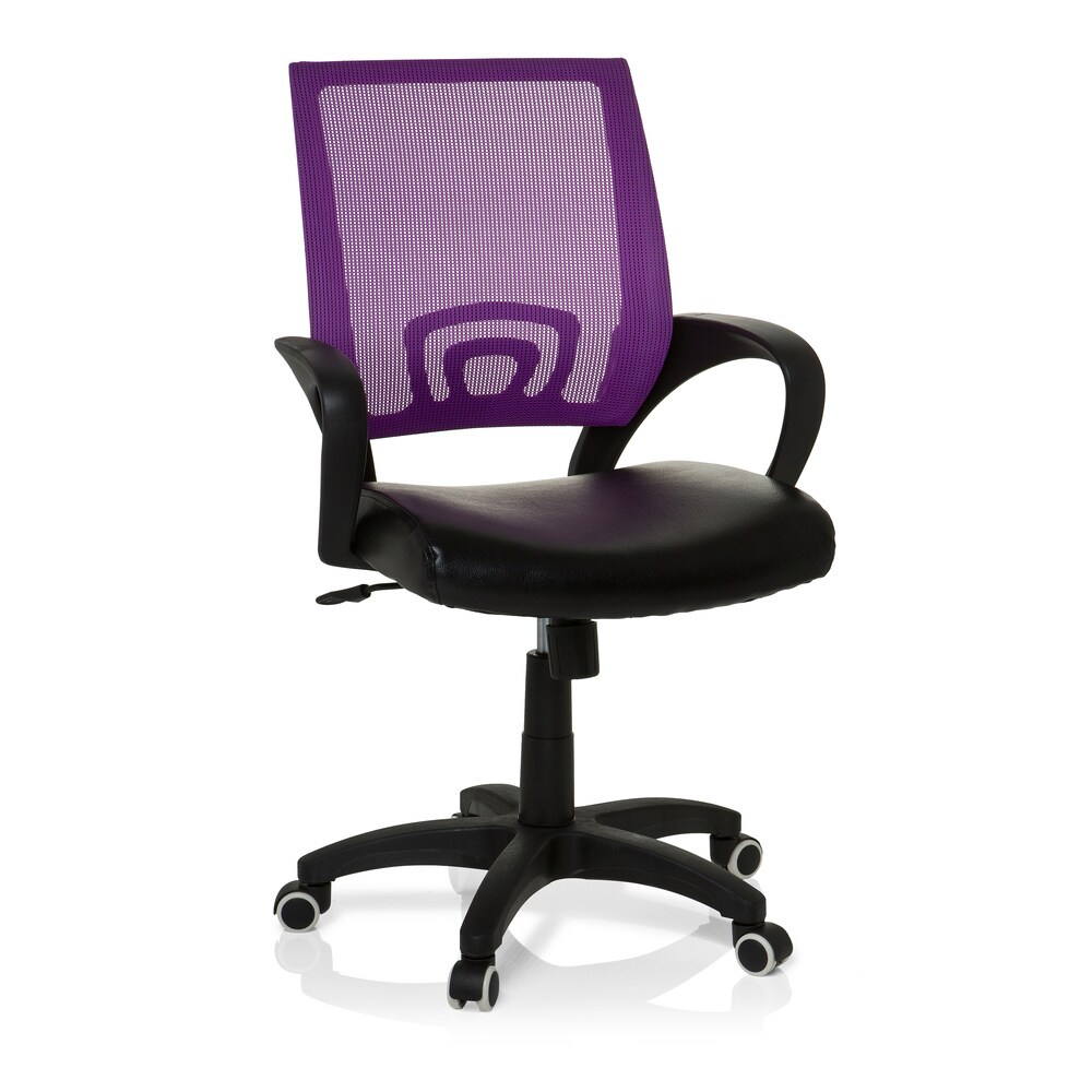 Home Office Bürostuhl VISTO NET Kunstleder mit Armlehnen hjh OFFICE
