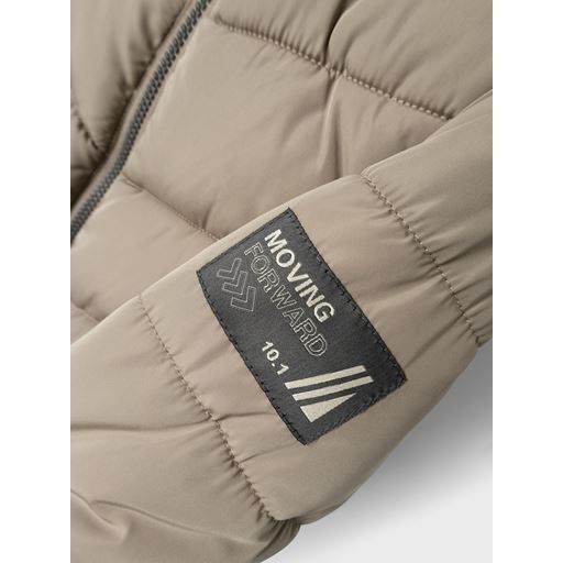 Name It Mathew Puffer Jakke, Desert Taupe, 122 cm