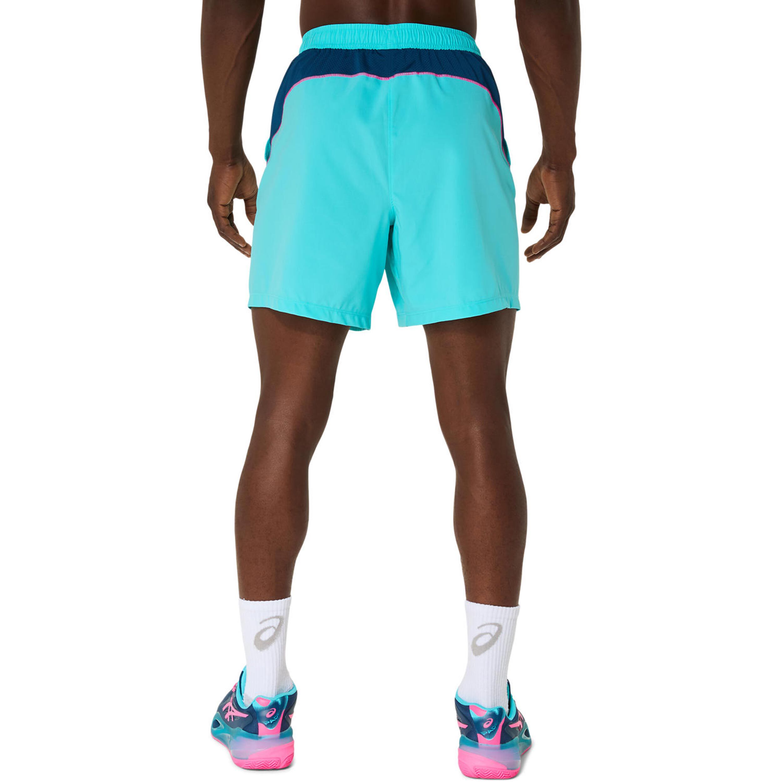 ASICS Court 7in Shorts Hommes - Turquoise