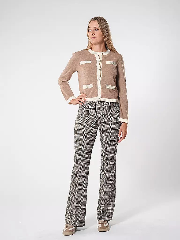 CAMBIO Hose Flared Fit FRANCIS hellbraun