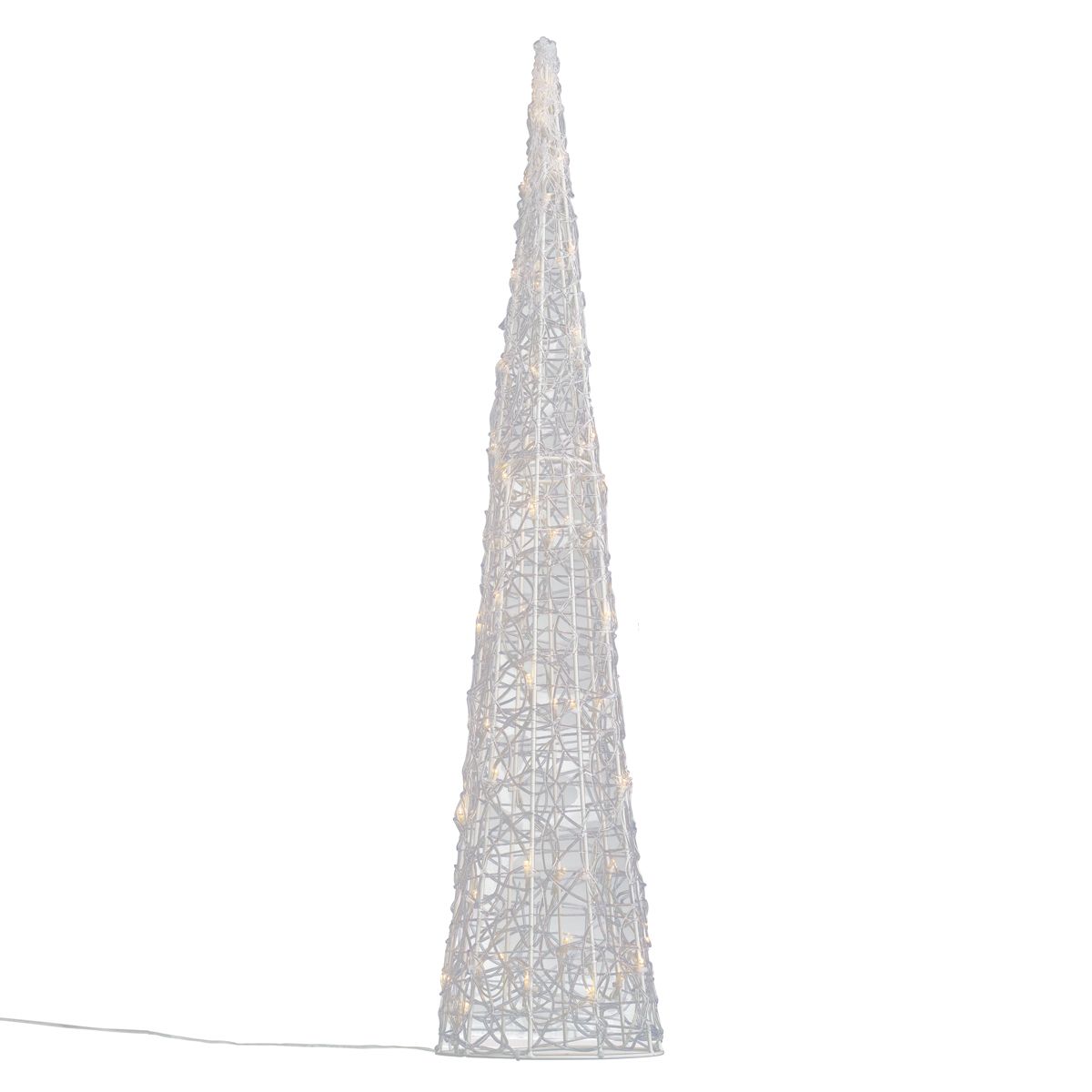 Kerst kerstboom transparant 100cm incl. LED IP44 - Coni