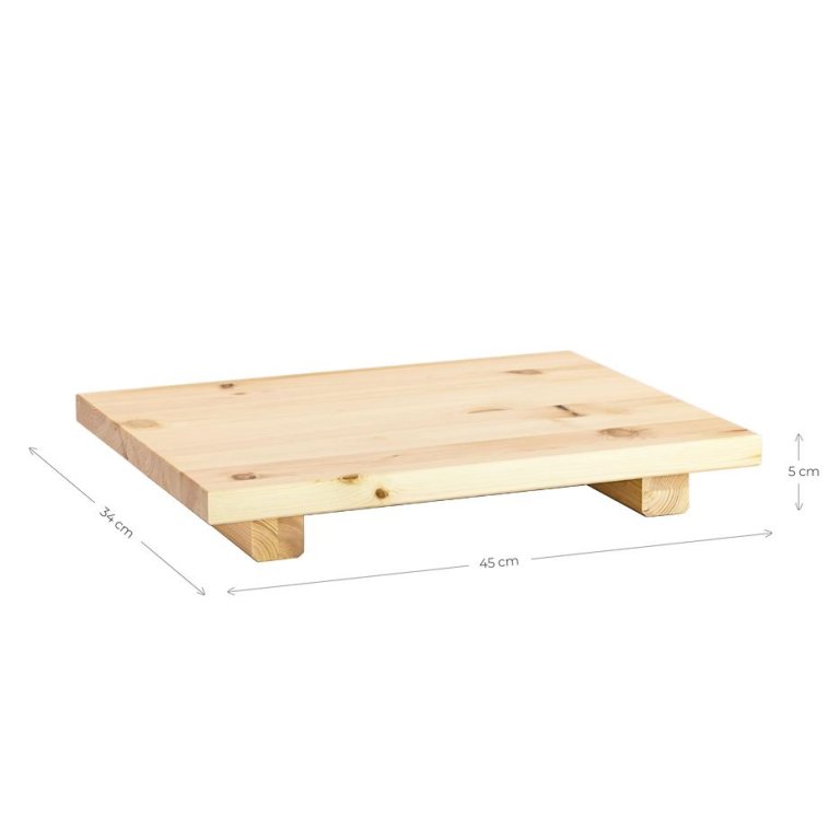 Karup Design Dock bijzettafel 34x45 set van 2 naturel