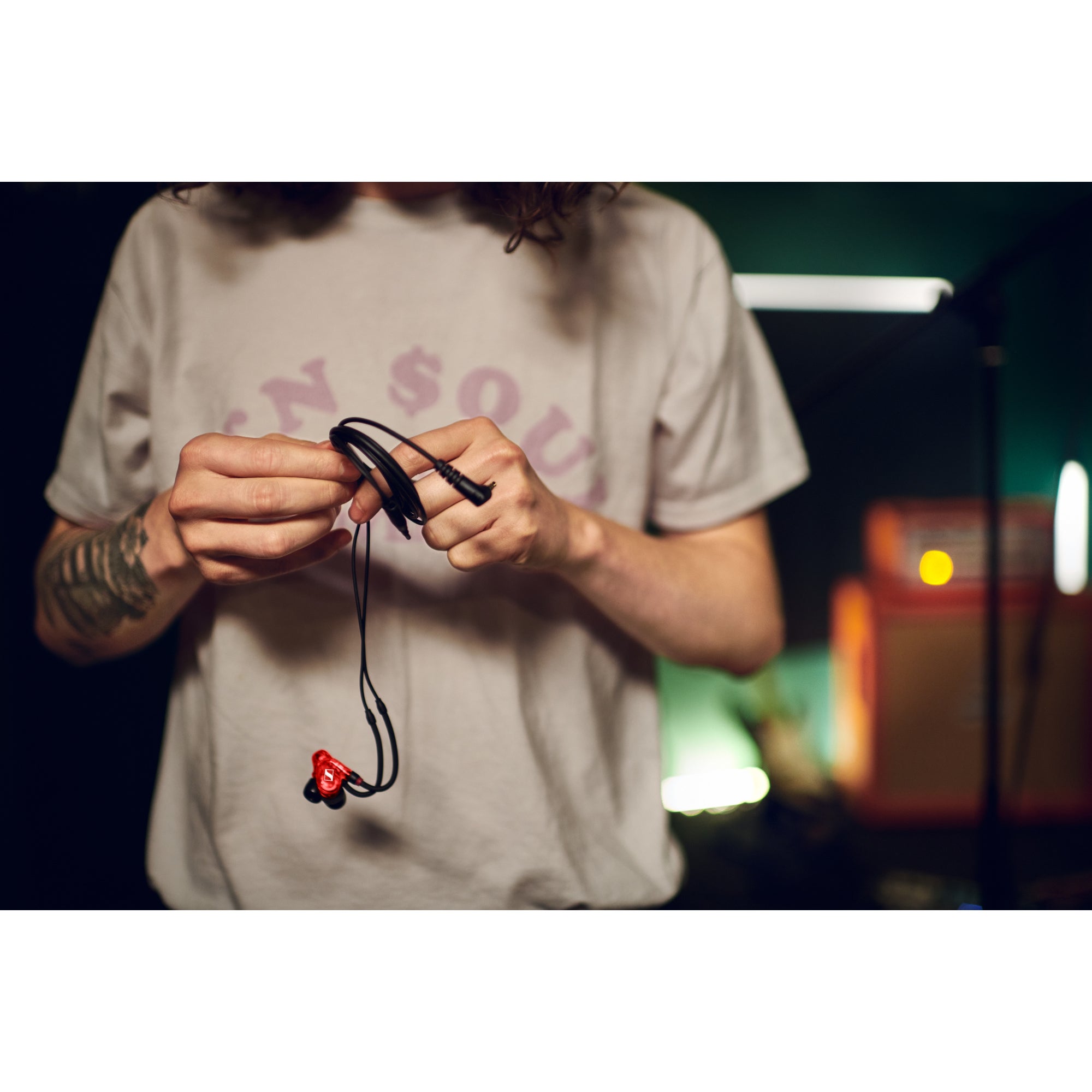 Sennheiser IE 100 PRO Red live in-ear monitors