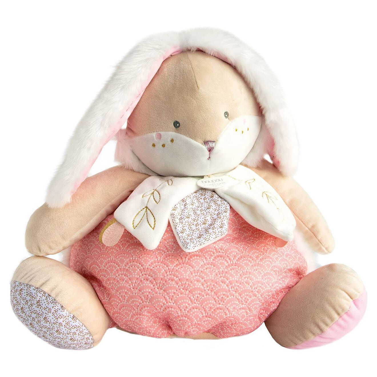 Doudou et Compagnie Range Pyjama Rose Lapin De Sucre rose